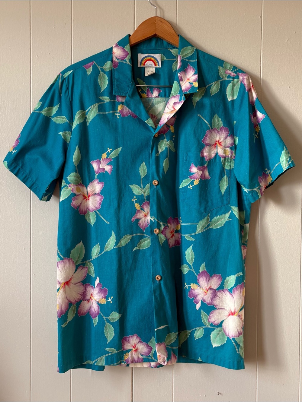 Vintage Paradise Found Hawaiian Shirt